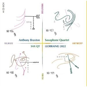 Anthony Saxophone Quartet Braxton - Sax Qt (Lorraine)  CD